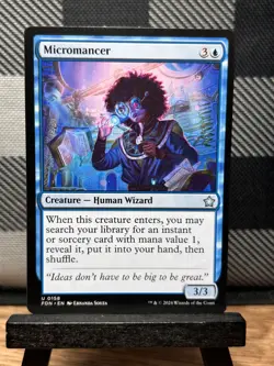 MTG TCG: Micromancer 158, Foundations - Image 1