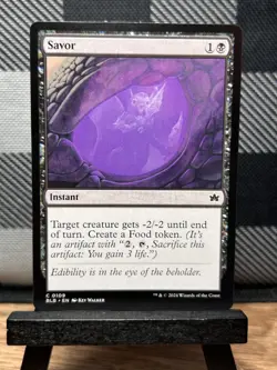 MTG TCG: Savor 109, Bloomburrow - Image 1