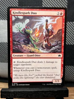 MTG TCG: Kindlespark Duo 142, Bloomburrow - Image 1