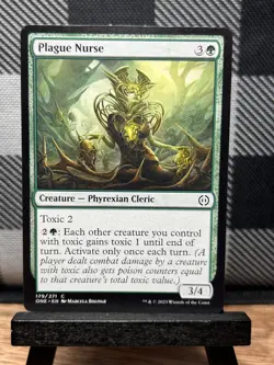 MTG TCG: Plague Nurse 179/271, Phyrexia: All Will Be One - Image 1
