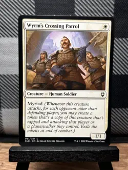 MTG TCG: Wyrm's Crossing 51/361, Patrol Battle for Baldur's Gate - Image 1