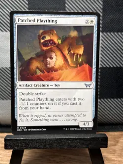 MTG TCG: Patched Plaything 24, Duskmourn: House of Horror - Image 1
