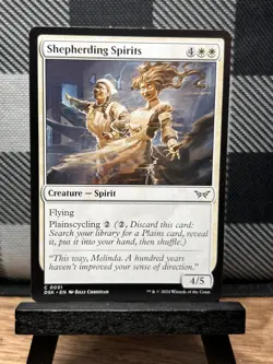 MTG TCG: Shepherding Spirits 31, Duskmourn: House of Horror - Image 1