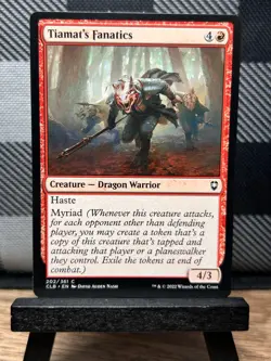 MTG TCG: Tiamat's Fanatics 202/361, Battle for Baldur's Gate - Image 1