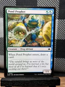 MTG TCG: Pond Prophet 229, Bloomburrow - Image 1