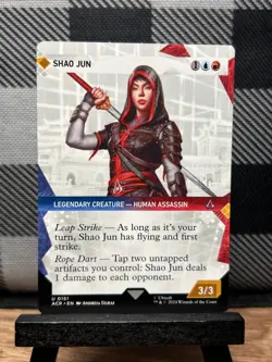 MTG TCG: Shao Jun 151, (Showcase) Assassin's Creed - Image 1