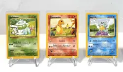 Bulbasaur Charmander Squirtle 1999 Base Set Pokemon * PACK FRESH NEW! * - Image 1