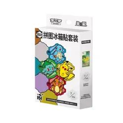 【Wholesale ! 10 boxes】 Pokemon Chinese 151 Puzzle Fridge Magnet Set Sealed pack - Image 1