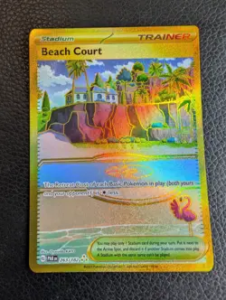 Beach Court - 263/182 Paradox Rift (Pokemon) Golden Hyper Rare - Image 1