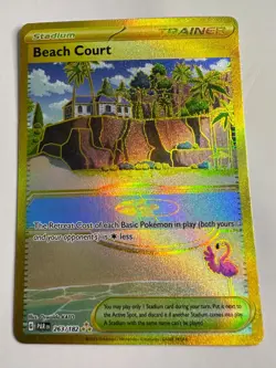 Beach Court - 263/182 Paradox Rift (Pokemon) Golden Hyper Rare - Image 1
