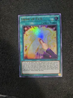 Draw of Fate - DUPO-EN003 - Ultra Rare 1st Ed Yugioh - LP - Image 1