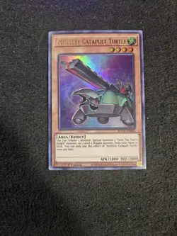 Yugioh! Artillery Catapult Turtle - 1st ed Ultra Rare - ROTD-EN003 - LP - Image 1