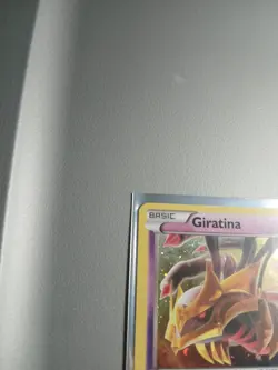Giratina - Three Pack Blister Promo XY184 Cosmos Holo Swirl Pokemon Card NM - Image 3