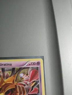 Giratina - Three Pack Blister Promo XY184 Cosmos Holo Swirl Pokemon Card NM - Image 4