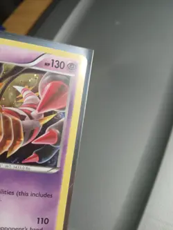 Giratina - Three Pack Blister Promo XY184 Cosmos Holo Swirl Pokemon Card NM - Image 2
