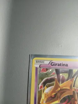 Giratina - Three Pack Blister Promo XY184 Cosmos Holo Swirl Pokemon Card NM - Image 3