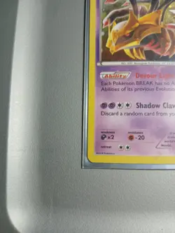 Giratina - Three Pack Blister Promo XY184 Cosmos Holo Swirl Pokemon Card NM - Image 5