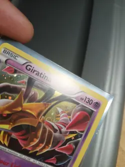 Giratina - Three Pack Blister Promo XY184 Cosmos Holo Swirl Pokemon Card NM - Image 2