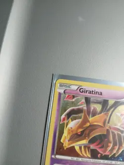 Giratina - Three Pack Blister Promo XY184 Cosmos Holo Swirl Pokemon Card NM - Image 3