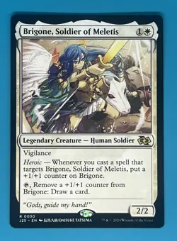 Mtg Brigone, Soldier of Meletis (Anime) Foundations Jumpstart Regular - Image 1