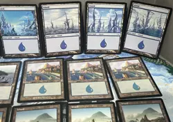 Magic the Gathering MTG Card Lot Land Island Mirage Mirrodin Odyssey Onslaught - Image 4
