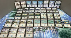 Magic the Gathering MTG Card Lot Land Island Mirage Mirrodin Odyssey Onslaught - Image 1