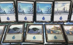 Magic the Gathering MTG Card Lot Land Island Mirage Mirrodin Odyssey Onslaught - Image 3