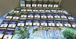 Magic the Gathering MTG Card Lot Land Island Portal Second Age Shadowmoor - Image 1