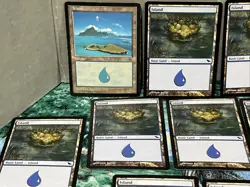 Magic the Gathering MTG Card Lot Land Island Portal Second Age Shadowmoor - Image 2