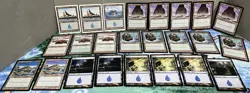 Magic the Gathering MTG Card Lot Land Island Starter 1999 Tempest Time Spiral - Image 1