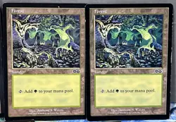 Magic the Gathering MTG Card Lot Forest Urzas Saga 327 347 348 349 - Image 3