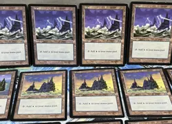 Magic the Gathering MTG Card Lot Land Island Urza’s Urzas Saga Remote Isle 335 - Image 4