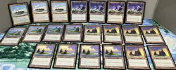 Magic the Gathering MTG Card Lot Land Island Urza’s Urzas Saga Remote Isle 335 - Image 1