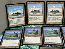 Magic the Gathering MTG Card Lot Land Island Urza’s Urzas Saga Remote Isle 335 - Image 2