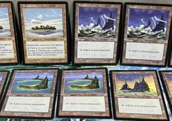 Magic the Gathering MTG Card Lot Land Island Urza’s Urzas Saga Remote Isle 335 - Image 3