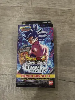 Dragon Ball Super Card Game Premium Pack Set 07 Realm Of The Gods! - Image 1