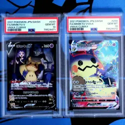 Mimikyu V VMAX CSR Sequential 471/472 PSA10 Acerola Charizard Pokemon Card - Image 1