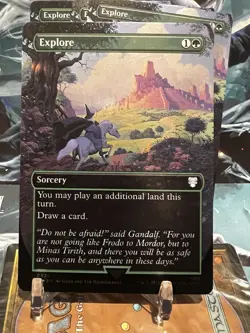 MTG | Explore (Borderless) [LOTR] ✨FOIL✨ - Image 1