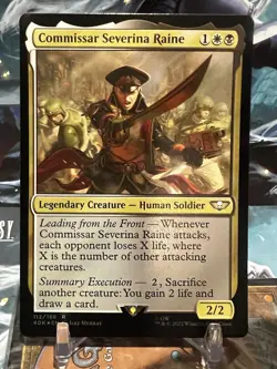 MTG | Commissar Severina Raine (⚡Surge Foil⚡) [Warhammer 40000] - Image 1