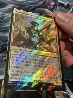 MTG | Commissar Severina Raine (⚡Surge Foil⚡) [Warhammer 40000] - Image 2