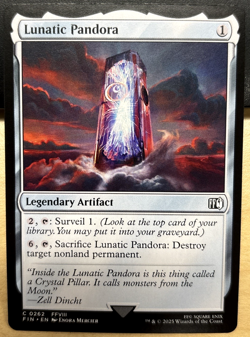 MTG Final Fantasy 0262 Lunatic Pandora Legendary Artifact COMMON - Image 1