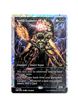 Icetill Explorer M 0388 Showcase Fracture FOIL MTG Edge Of Eternities EOE NM/M - Image 1