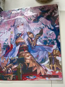 MTG Wandering Emperor cherry blossoms viewing Playmat Nurset&Wandering Emperor - Image 2