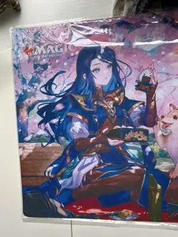 MTG Wandering Emperor cherry blossoms viewing Playmat Nurset&Wandering Emperor - Image 4