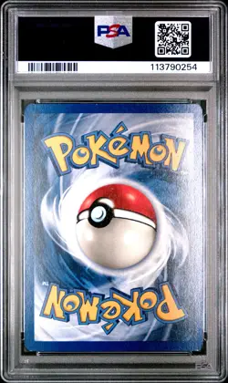 1999 POKEMON FOSSIL #4 DRAGONITE-HOLO PSA 6 - Image 2
