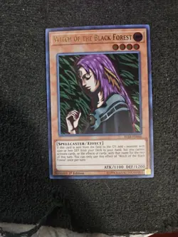 Yugioh! 1x Witch of the Black Forest - BLLR-EN046 - Ultra Rare - 1st Edition Nea - Image 1