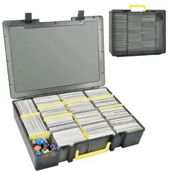 2300+ Trading Card Game Storage Case Carry Box TCG Pokemon Magic YuGiOh Singles - Image 1