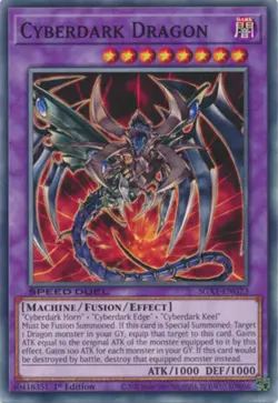 YUGIOH Cyberdark Dragon Deck Complete 40 - Cards + Extra - Image 1