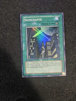 Skyscraper CRV-EN048 - Super Rare - 1st Ed Yugioh - Image 1