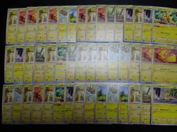 Pokemon Card Non Holo Shining Pikachu Lot Of 46 SET 023/071 025/165 etc #4542 - Image 1